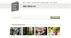 Desktop Screenshot of cultureandyouth.org